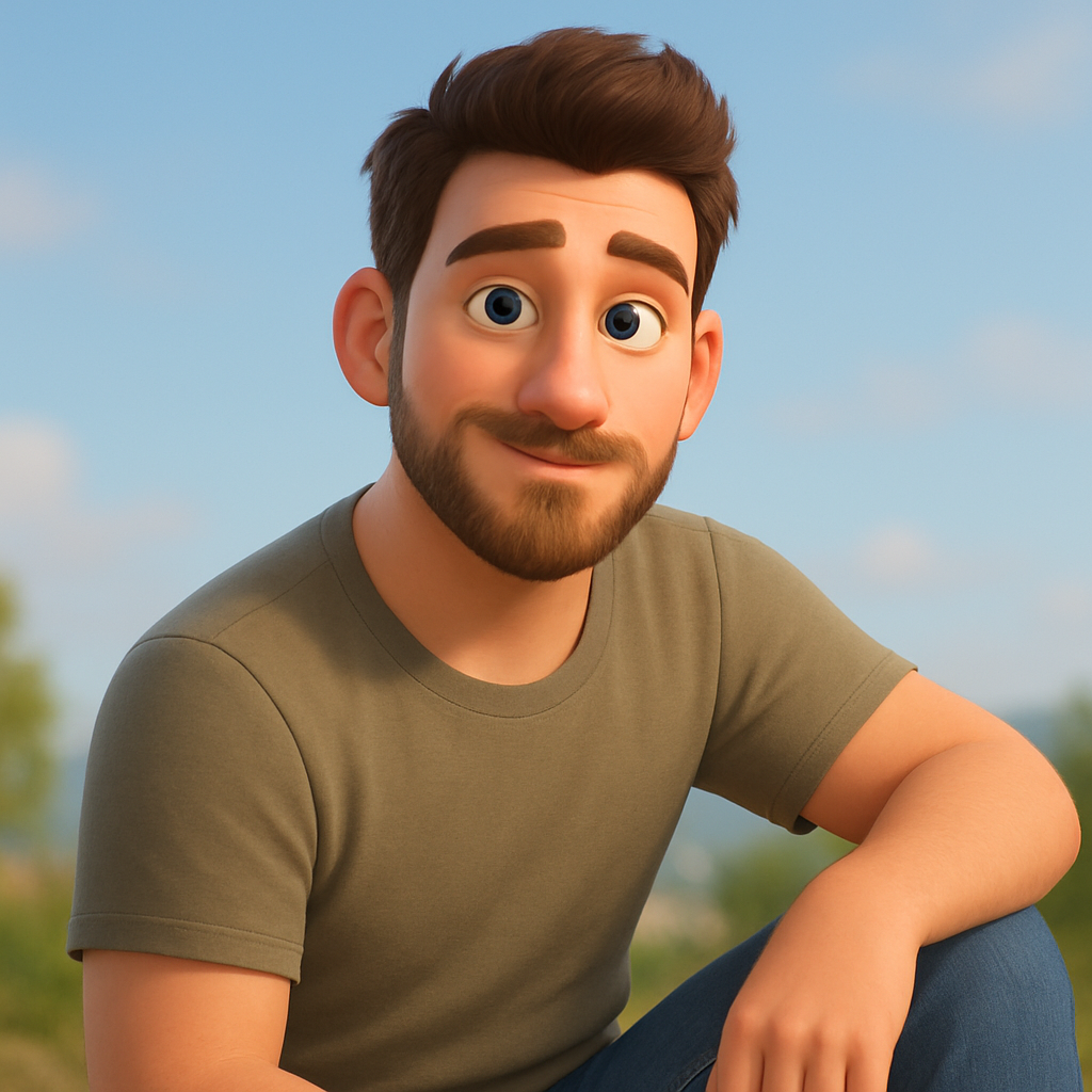 3D Pixar-like style example